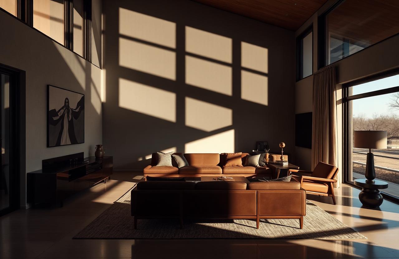 Modern luxury Tulsa home interior